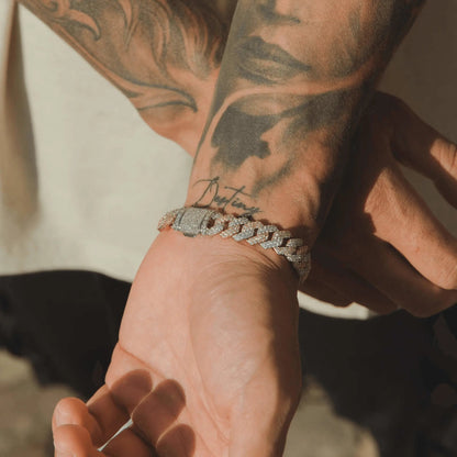 VALORSKI® 14mm Diamond Prong Link Bracelet