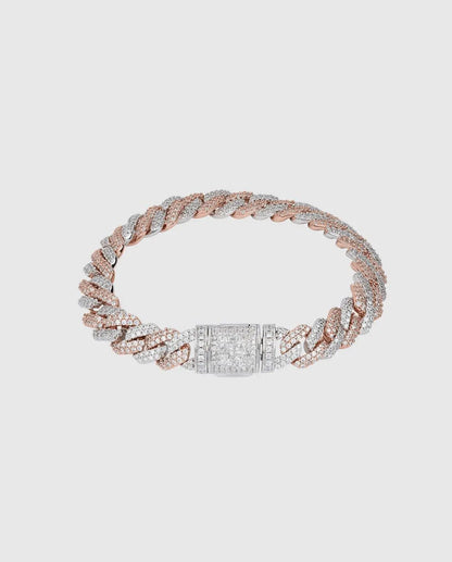 VALORSKI® 14mm Diamond Prong Link Bracelet