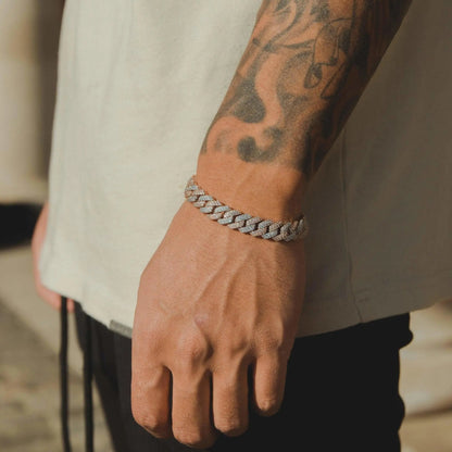 VALORSKI® 14mm Diamond Prong Link Bracelet