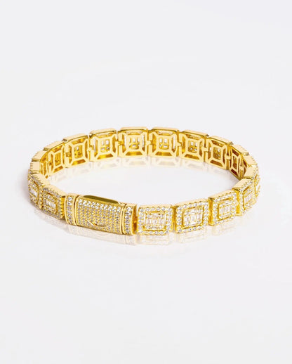 VALORSKI® 12mm Clustered Tennis Bracelet