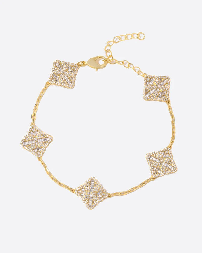 VALORSKI® Iced Clover Bracelet