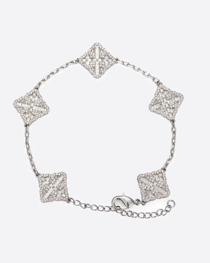 VALORSKI® Iced Clover Bracelet