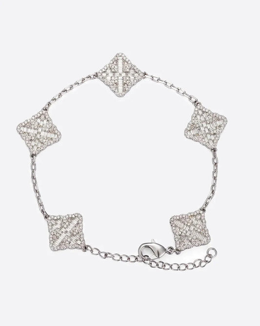 VALORSKI® Iced Clover Bracelet