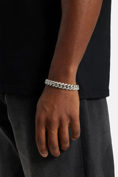 VALORSKI® 12MM ICED CUBAN LINK BRACELET